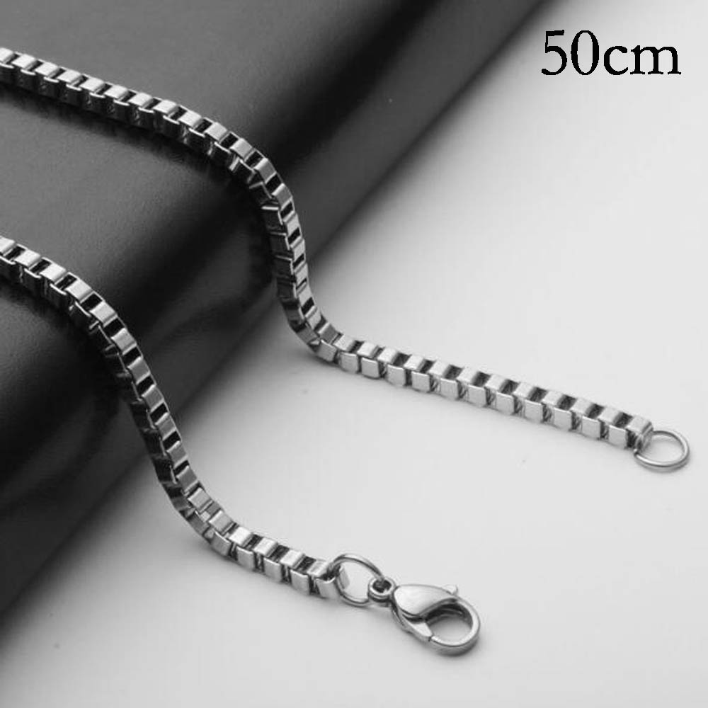 50CM Stainless steel chain necklace Jewelry Accessories, Wholesales
